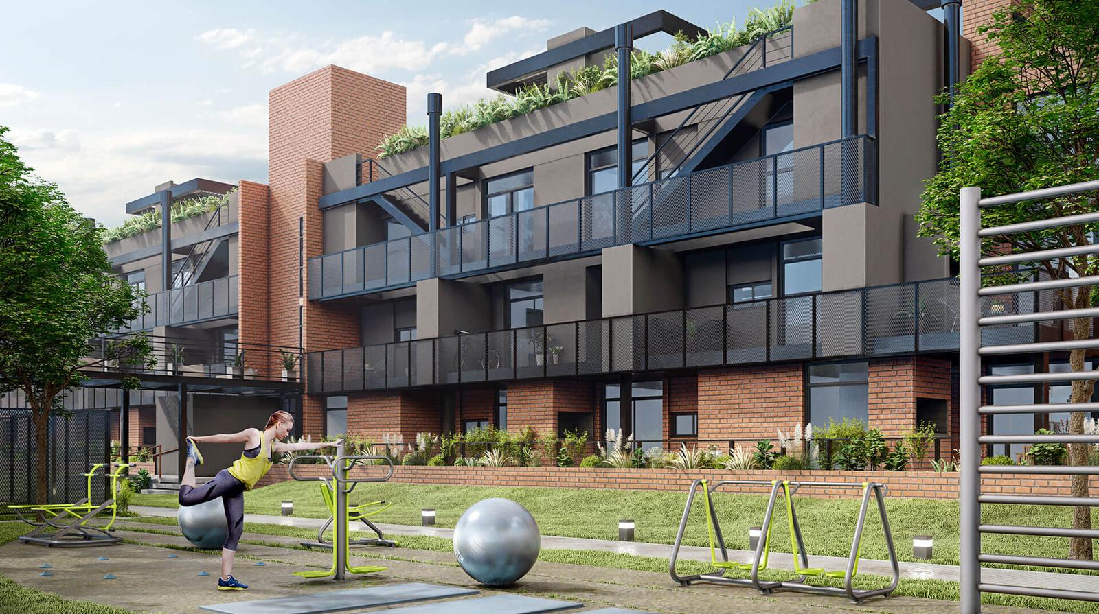 Parco Flats Del Sur Gym